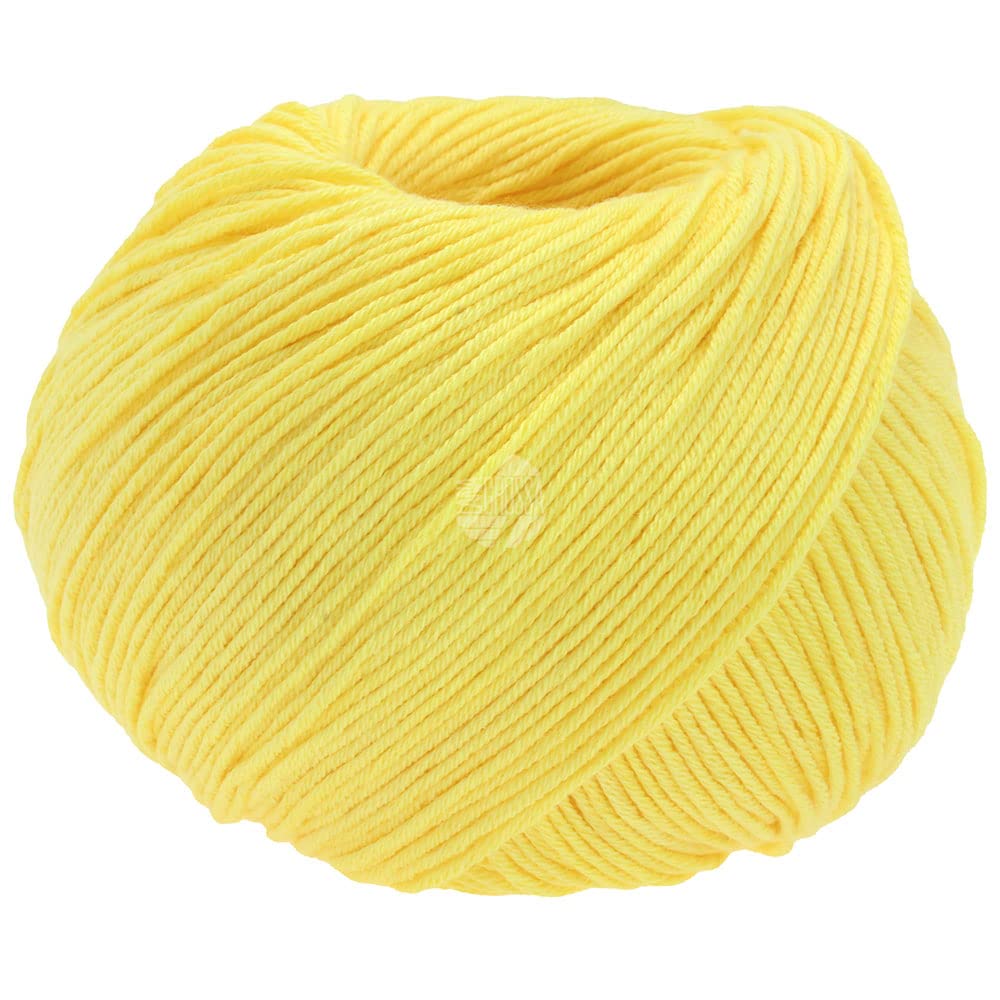 lana-grossa-cotton-love-baumwollgarn-07-gelb-100-bio-baumwolle image 1