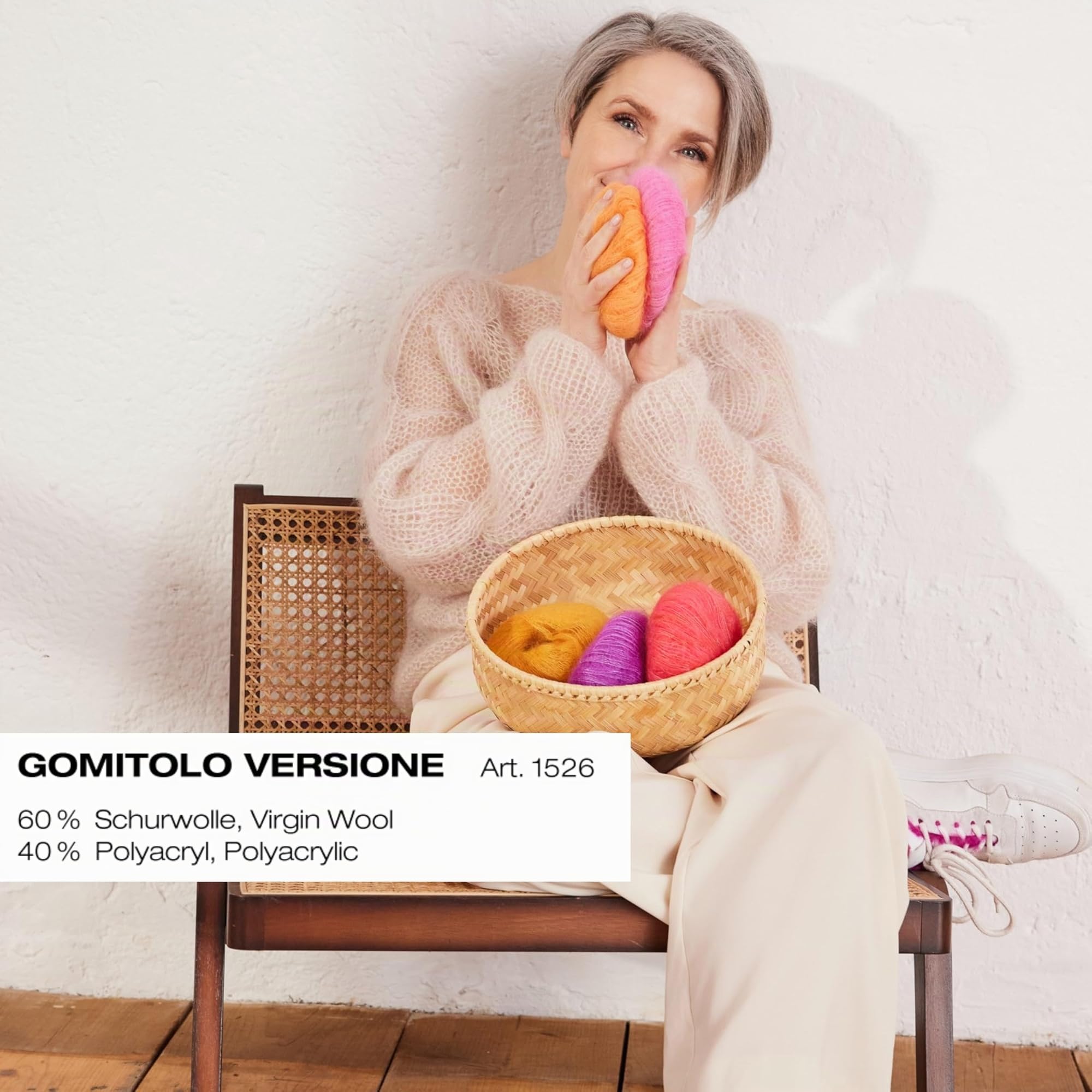 lana-grossa-gomitolo-versione-dochtgarn-60-schurwolle-200g-700m-fb455 image 2
