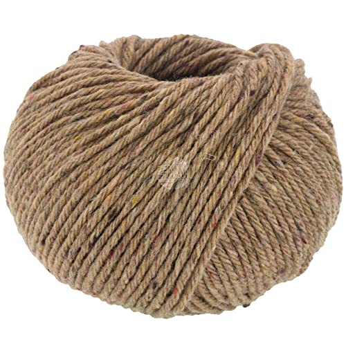 lana-grossa-soft-tweed-90-schurwollgarn-009-nougat-melange image 2