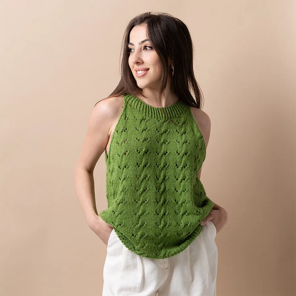 pascuali-top-summer-twist-strickanleitung-ajour-zopf-top-xs-5xl image 1