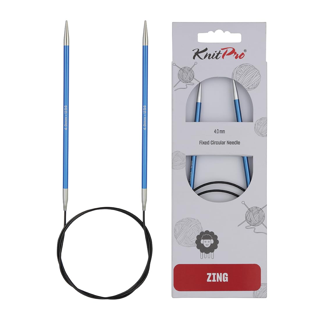 knitpro-zing-rundstricknadel-60-cm-4-0-mm image 1
