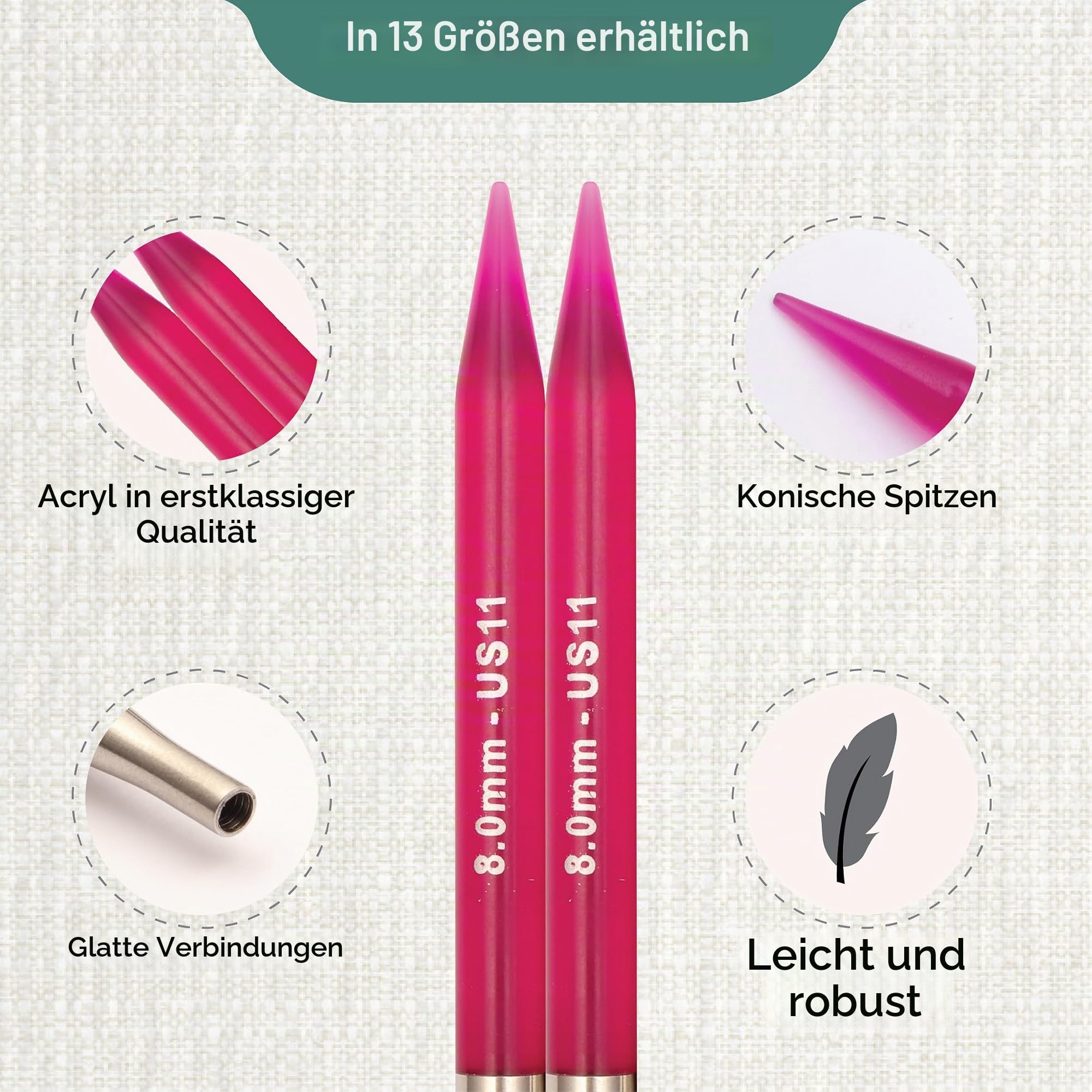 knitpro-trendz-austauschbare-rundstricknadelspitzen-13-cm-8-00-mm image 3