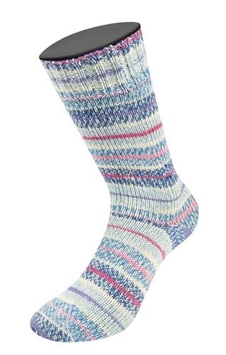 lana-grossa-meilenweit-100g-cashmere-mezzo-sockengarn-4206-dunkelblau-pink-ecru image 8