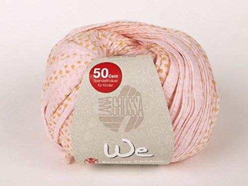 lana-grossa-charity-baumwoll-b-ndchengarn-50g-75m-farbe-rosa-honig image 1