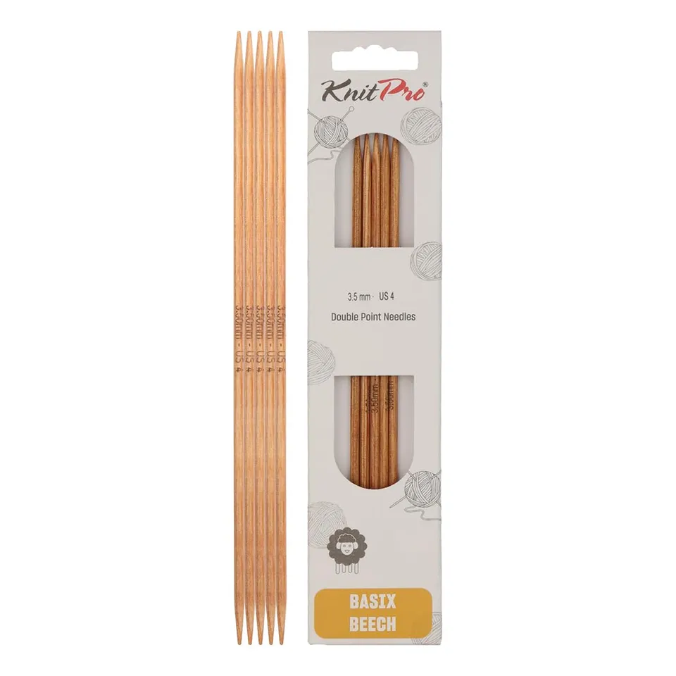 knitpro-basix-beech-nadelspiel-20-cm-8-3-5-mm-aus-buchenholz image 1