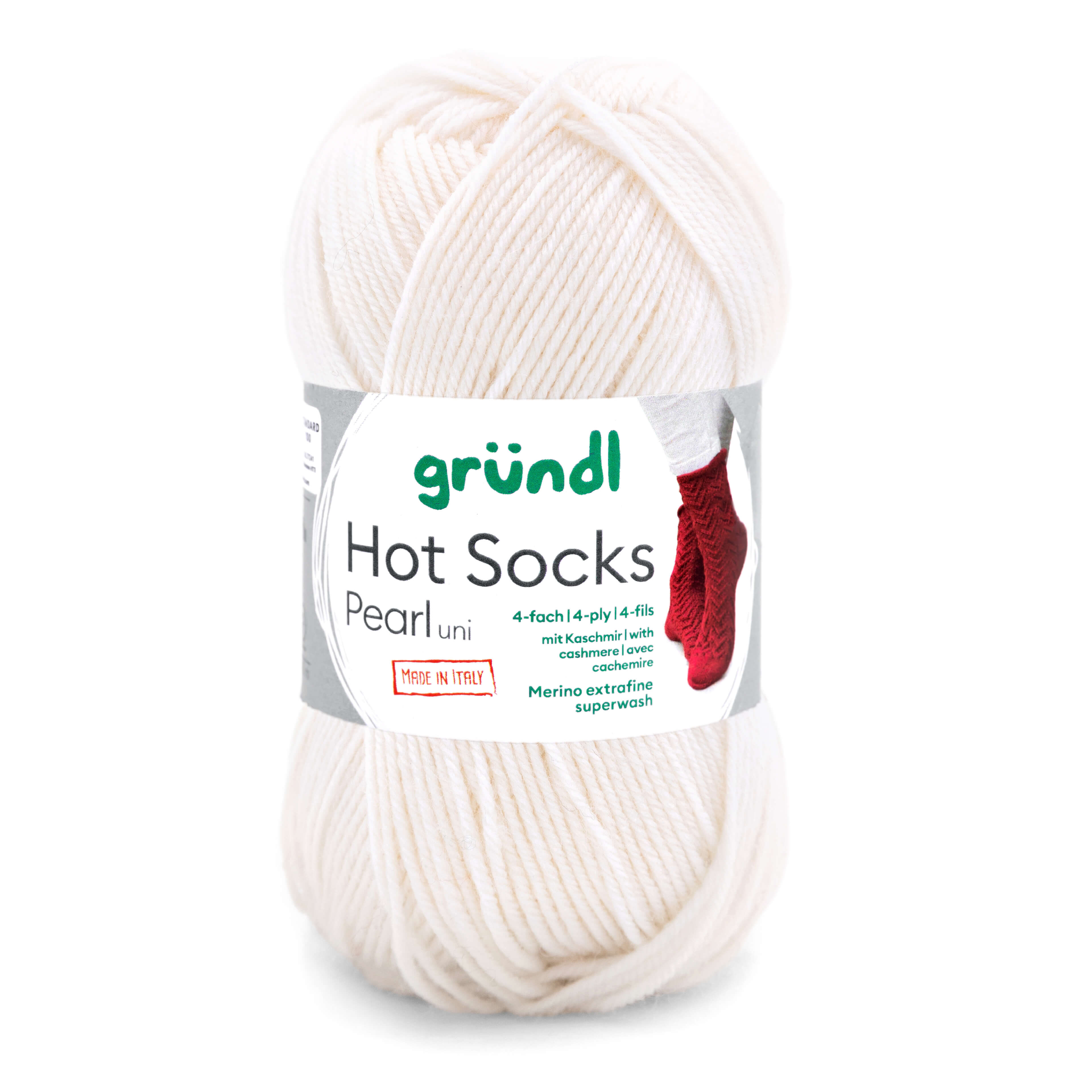 gr-ndl-hot-socks-pearl-uni-4-f-dige-sockenwolle-mit-merino-und-kaschmir image 2