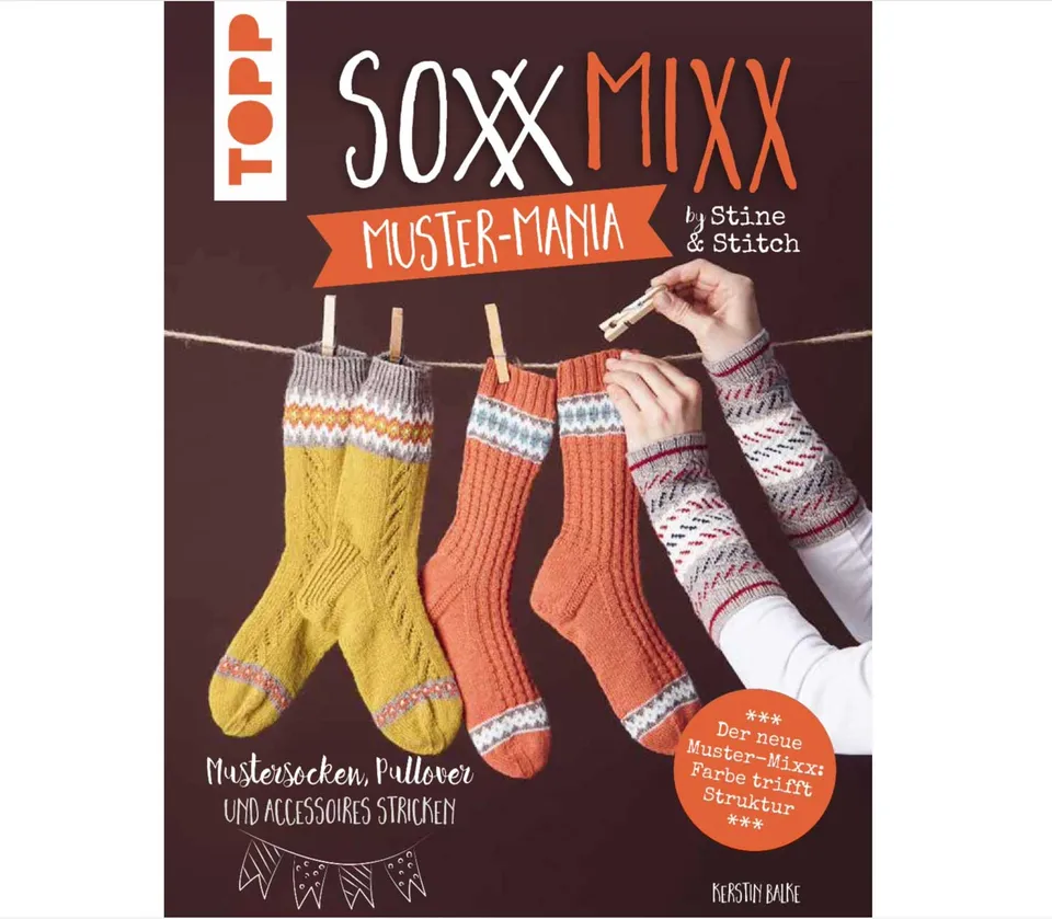 pascuali-soxxmixx-socken-strickbuch-stine-stitch image 1