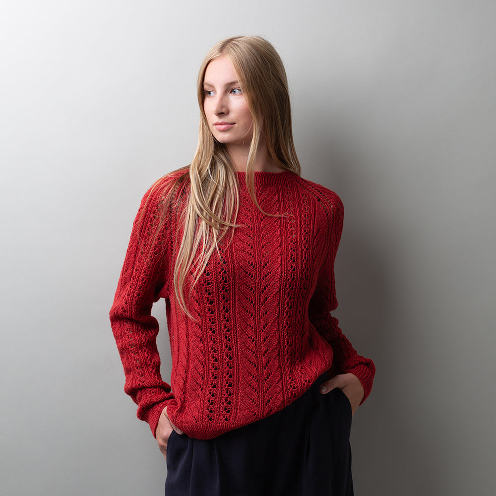 pascuali-lace-flow-sweater-strickanleitung-raglanpullover-mit-ajourmuster image 1