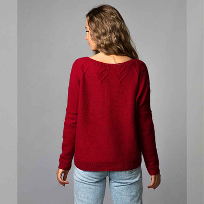 pascuali-strickanleitung-peggy-sweater-rundhals-pullover-mit-fledermaus-rmeln-un image 4
