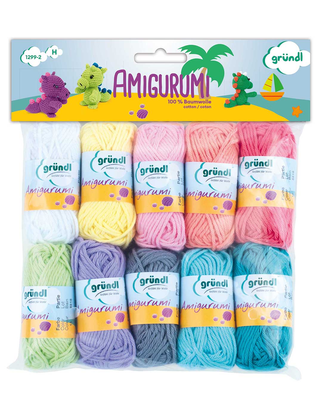 gr-ndl-amigurumi-candy-garnset-pastell-10x-10g-baumwolle image 1