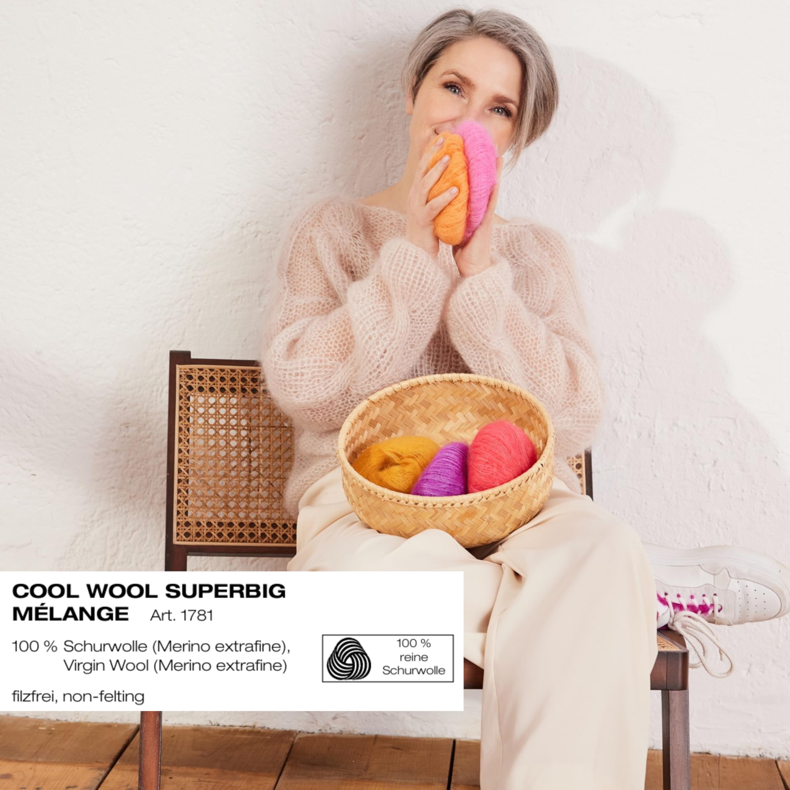 lana-grossa-meilenweit-superbig-melange-fb-209-schurwolle-50-g-80-m image 2