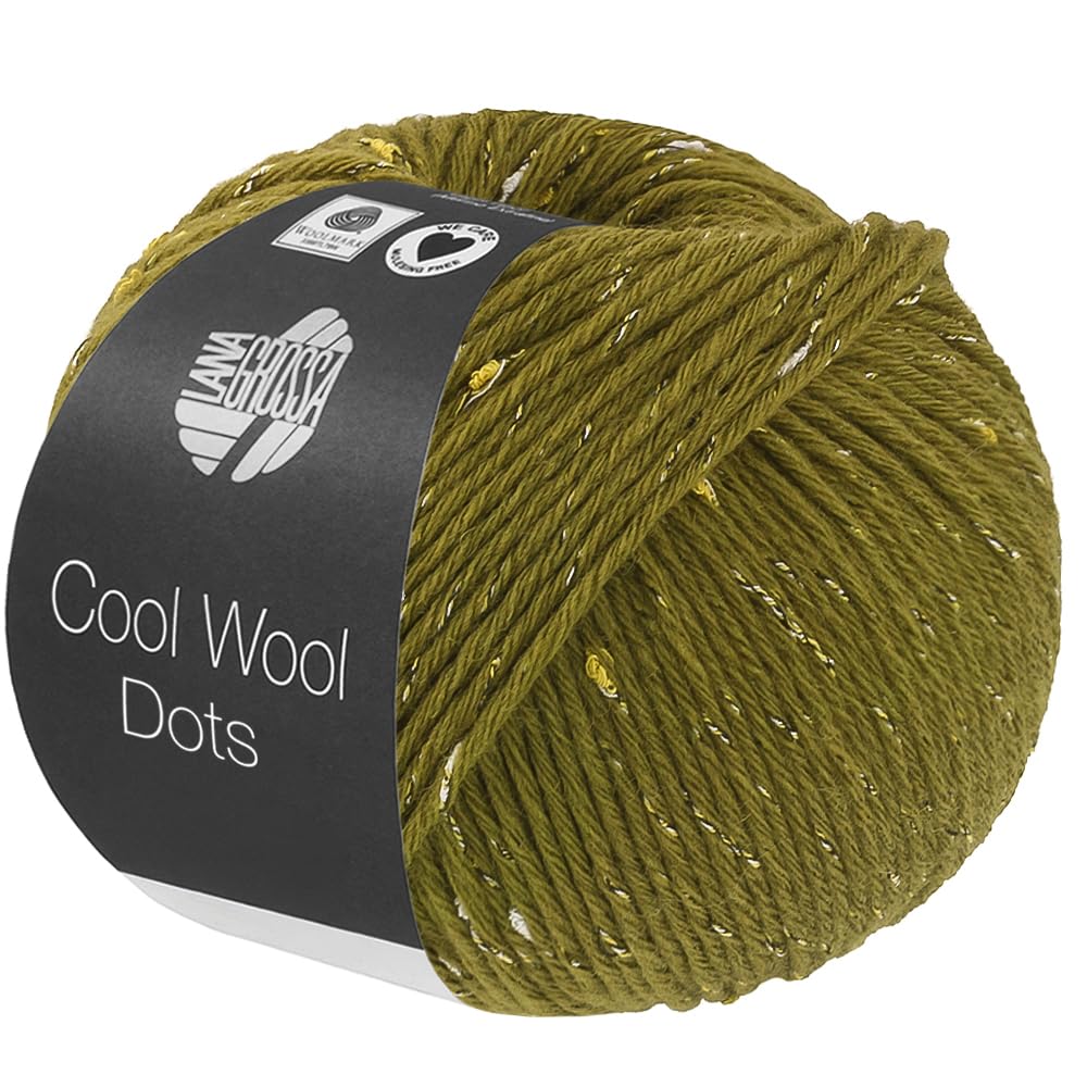 lana-grossa-cool-wool-dots-tweed-handstrickgarn-50g-155m-merino-fb-8 image 4