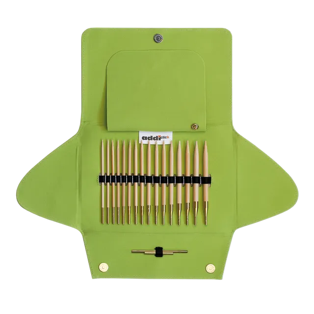 addi-addiclick-nature-bamboo-set-austauschbares-rundstricknadel-set-3-5-8-mm image 1