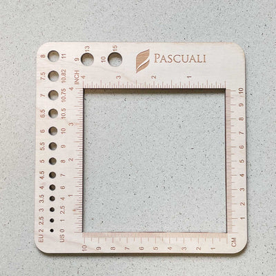 pascuali-wooden-square-gauge-ruler-z-hlrahmen-holz-15-x-15-cm image 2
