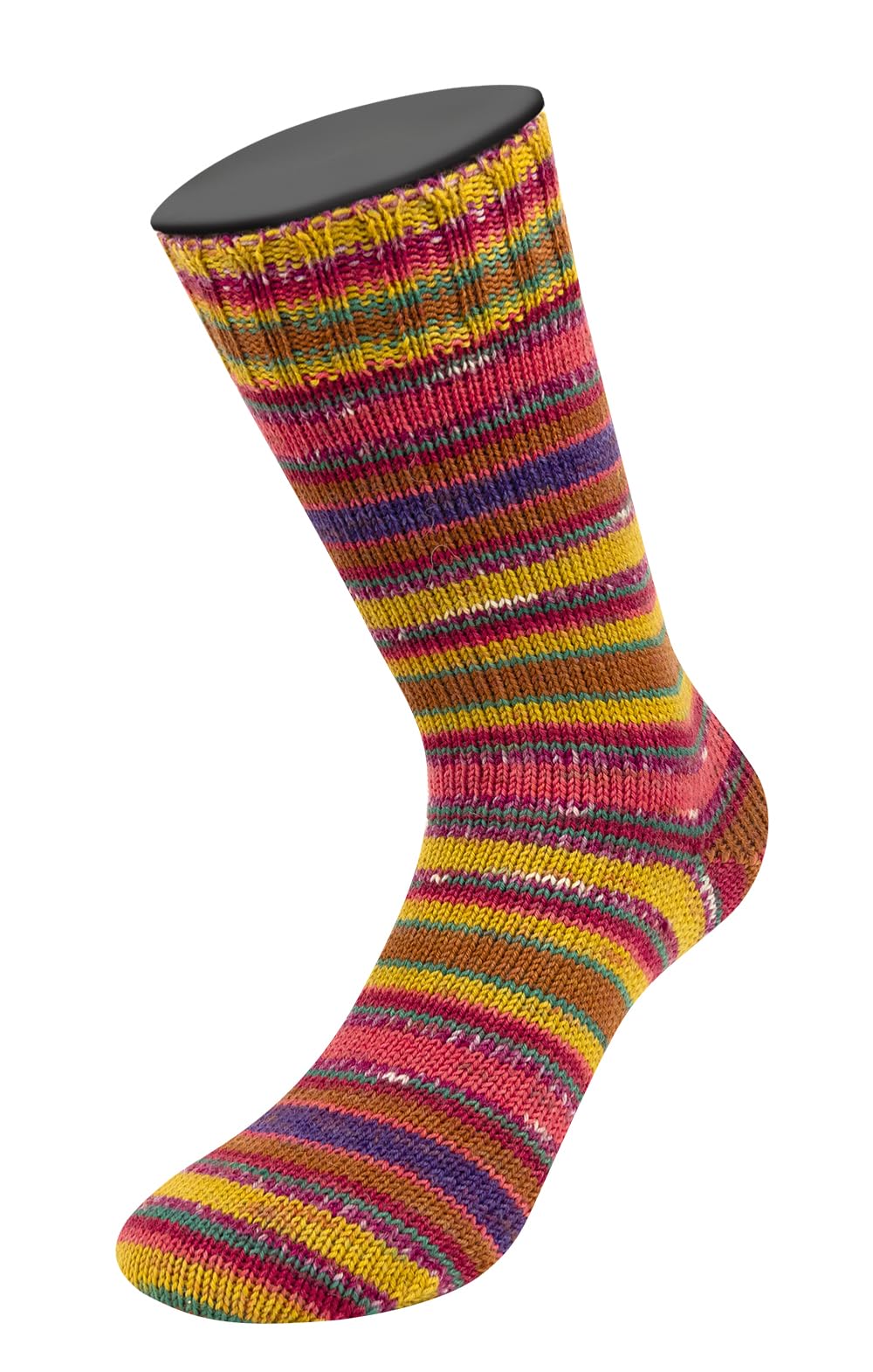 lana-grossa-meilenweit-100-merino-extrafine-coccole-fb-3804-sockengarn-420-m image 2