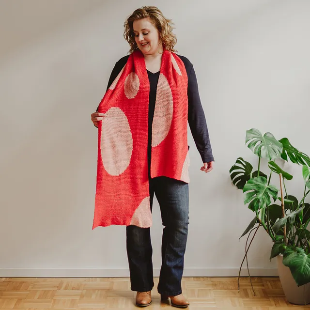 pascuali-strickanleitung-stola-shanta-180-x-38-cm-intarsia image 1