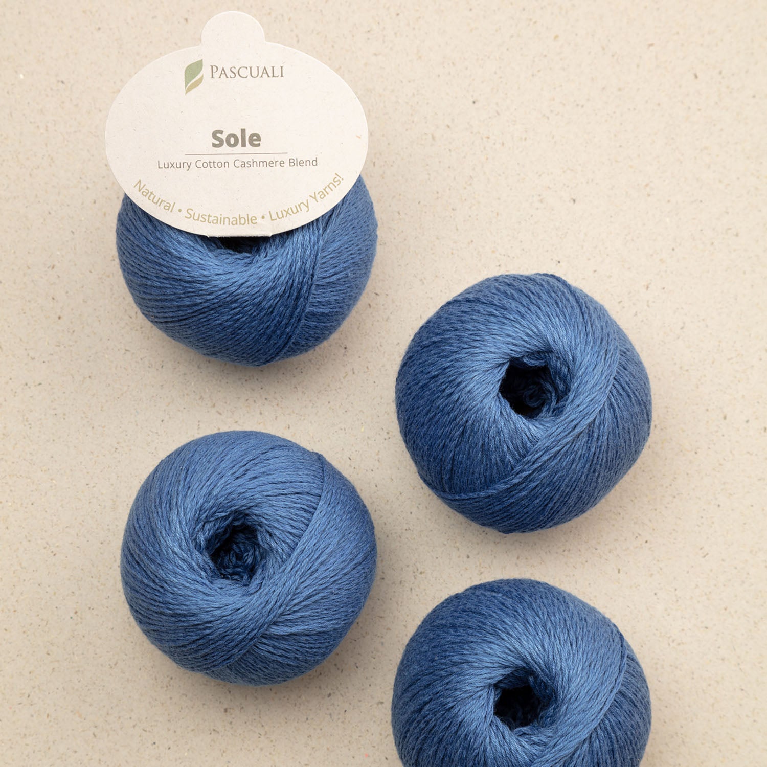 pascuali-sole-pima-baumwolle-mit-kaschmir-handstrickgarn image 1