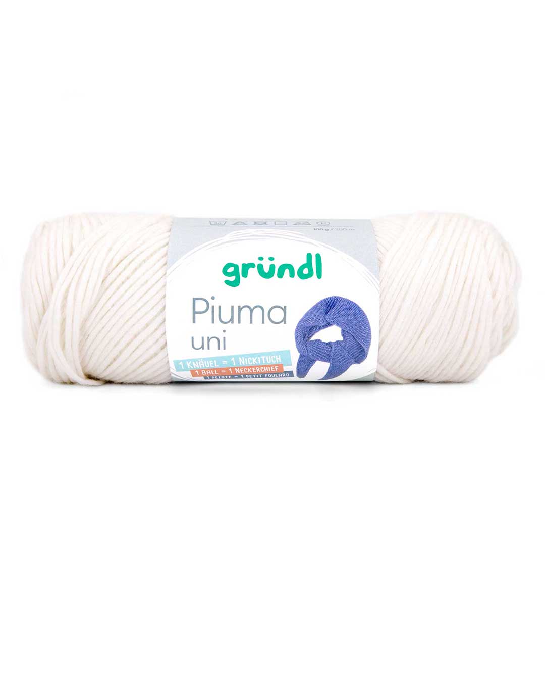 gr-ndl-piuma-uni-leichtes-baumwoll-mix-garn-mit-volumen image 1