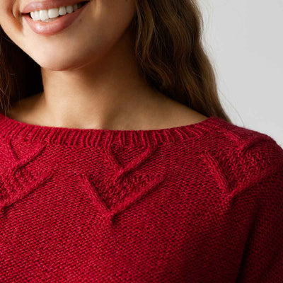 pascuali-strickanleitung-peggy-sweater-rundhals-pullover-mit-fledermaus-rmeln-un image 3