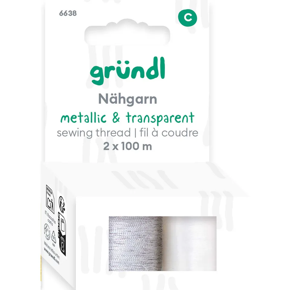 gr-ndl-n-hgarn-metallic-transparent-2-x-100-m-n-hgarn-set image 1