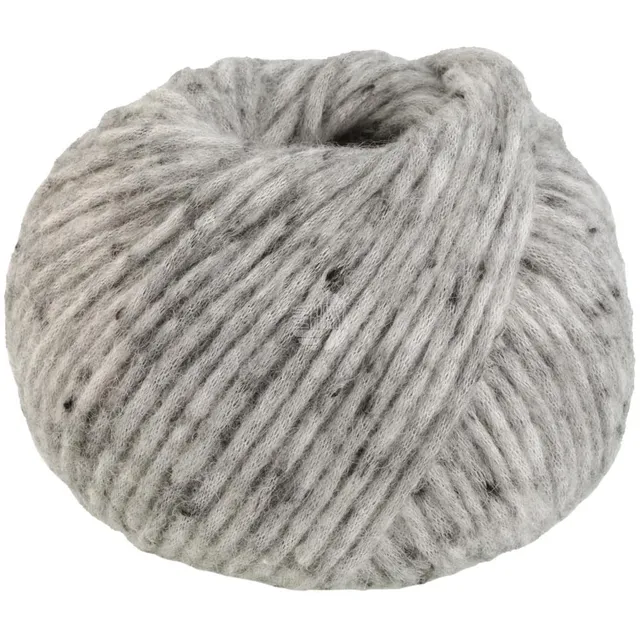 lana-grossa-landlust-winterwolle-tweed-106-hellgrau-meliert-50g image 1
