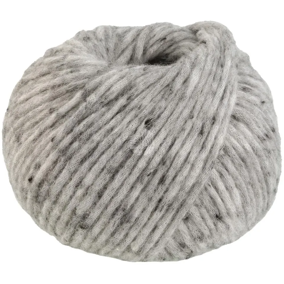lana-grossa-landlust-winterwolle-tweed-106-hellgrau-meliert-50g image 1