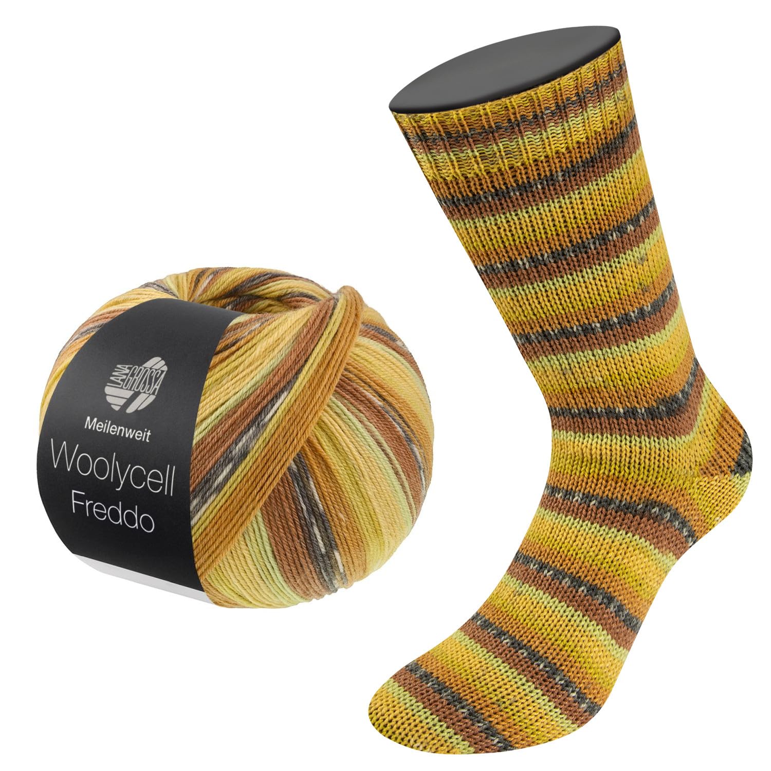 lana-grossa-woolycell-sockengarn-100g-400m-65-merino-schurwolle-35-lyocell-ohne- image 2