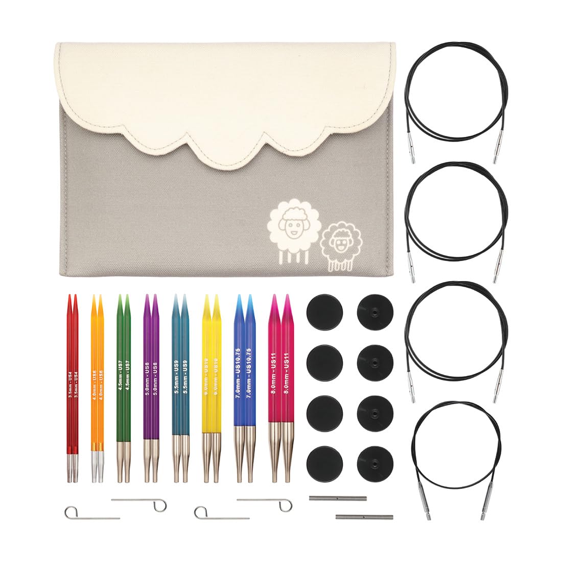 knitpro-nova-cubics-deluxe-nadelspitzen-set-13-cm-4-00-8-00-mm image 7