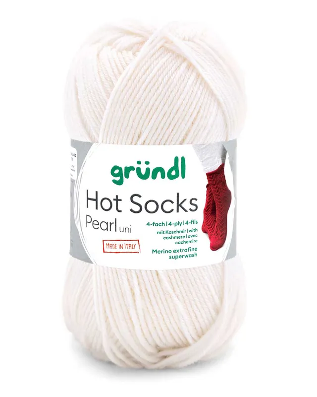 gr-ndl-hot-socks-pearl-uni-4-f-dige-sockenwolle-mit-merino-und-kaschmir image 1