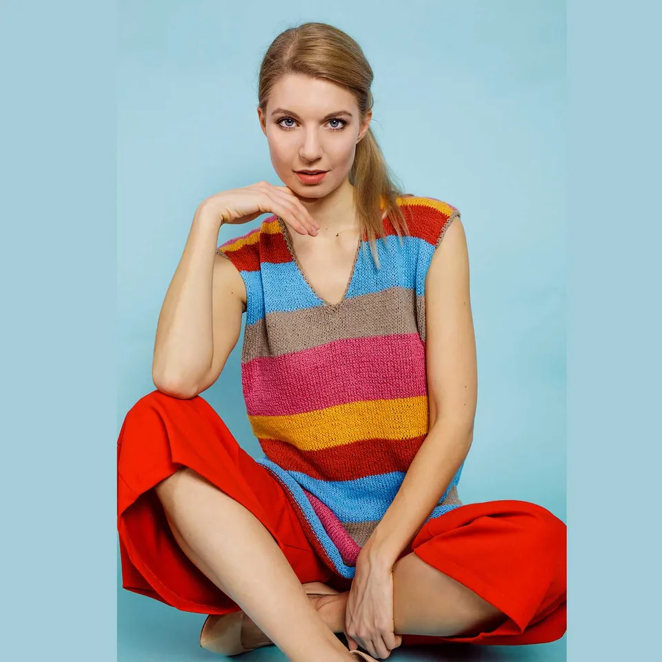 pascuali-tunika-lula-strickanleitung-asymmetrisches-kleid image 1