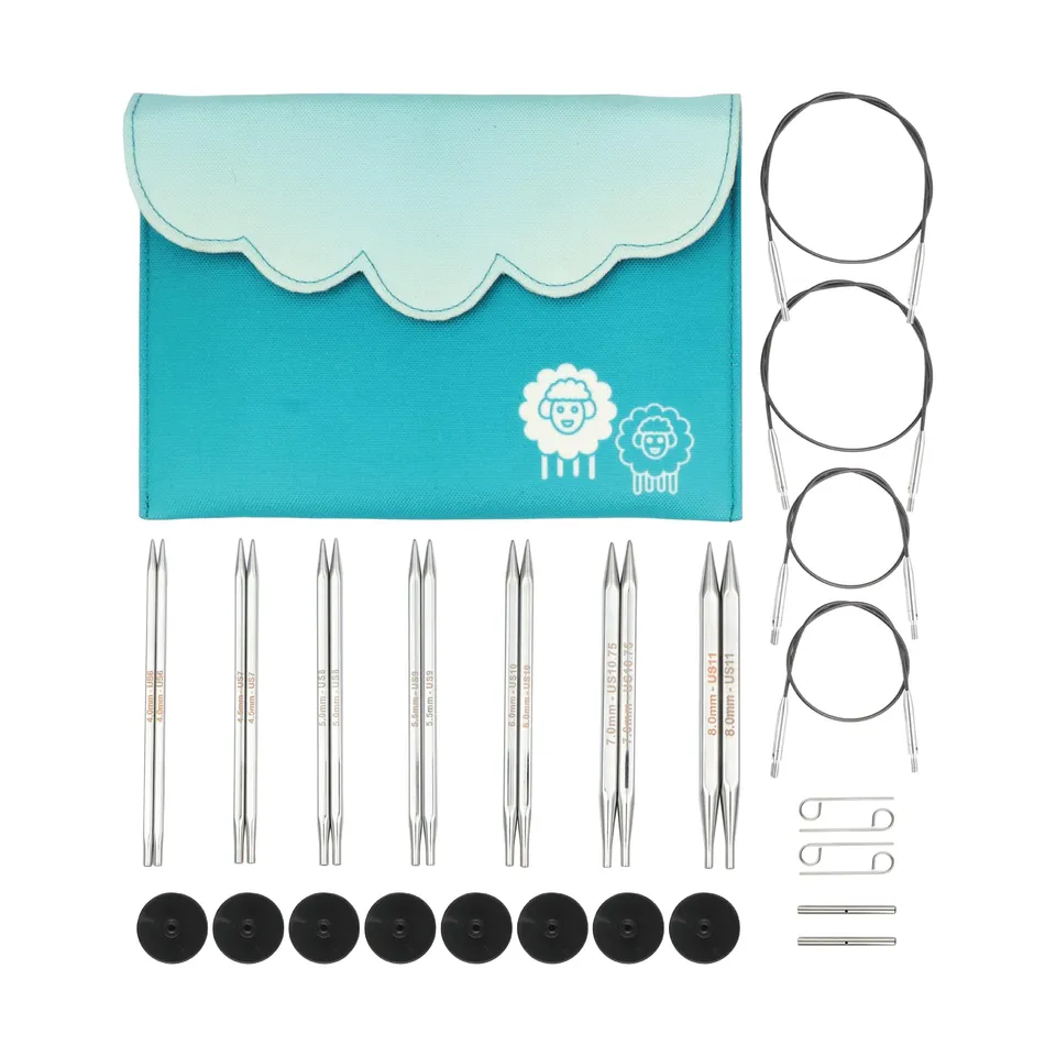 knitpro-nova-cubics-deluxe-nadelspitzen-set-13-cm-4-00-8-00-mm image 1