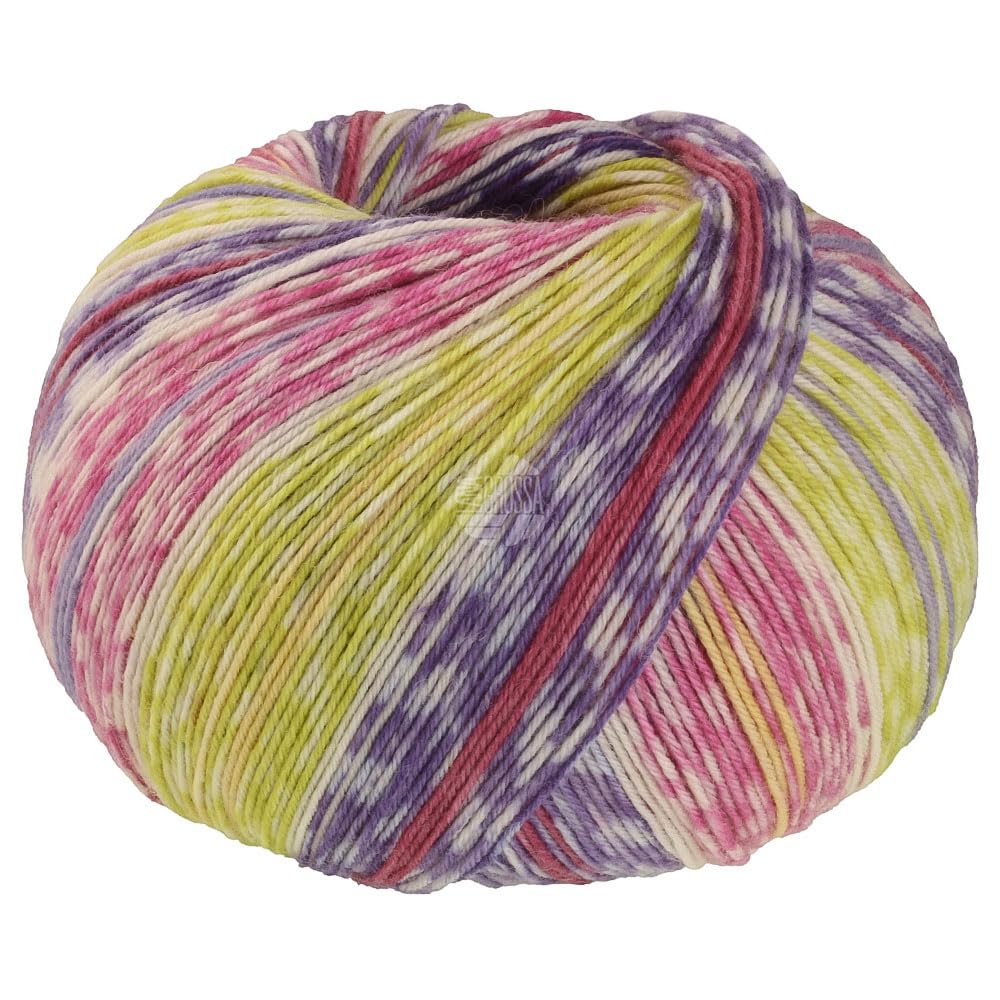 lana-grossa-meilenweit-100g-cashmere-mezzo-sockengarn-4206-dunkelblau-pink-ecru image 5