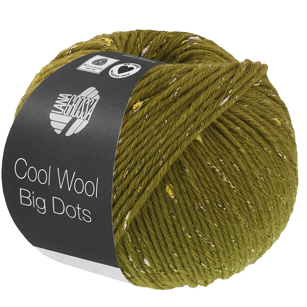 lana-grossa-cool-wool-big-dots-handstrickgarn-50g-125m-fb-108-merino-mit-tweedno image 6