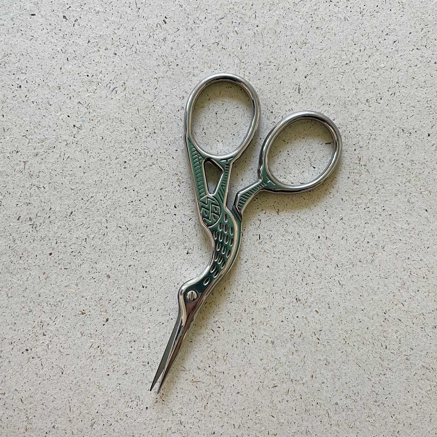 pascuali-stickschere-storch-9-cm-stahlschere image 1