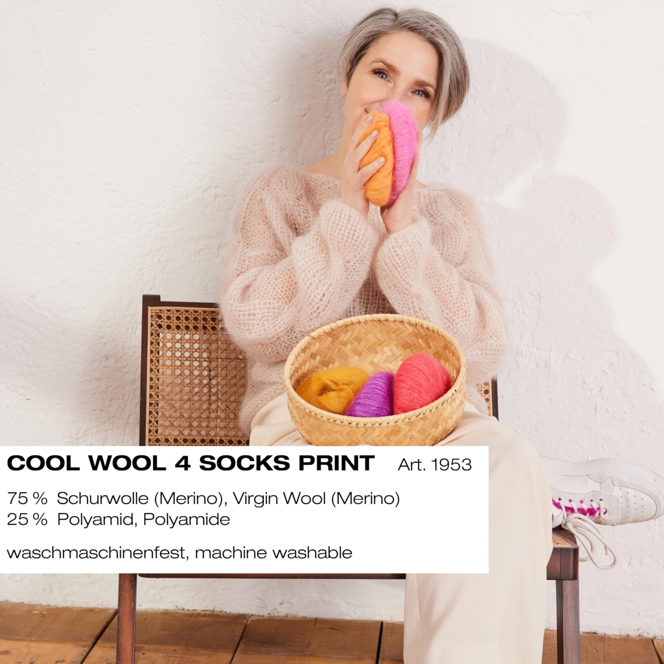lana-grossa-cool-wool-4-socks-print-fb-7211-merino-sockengarn-100g-420m image 2