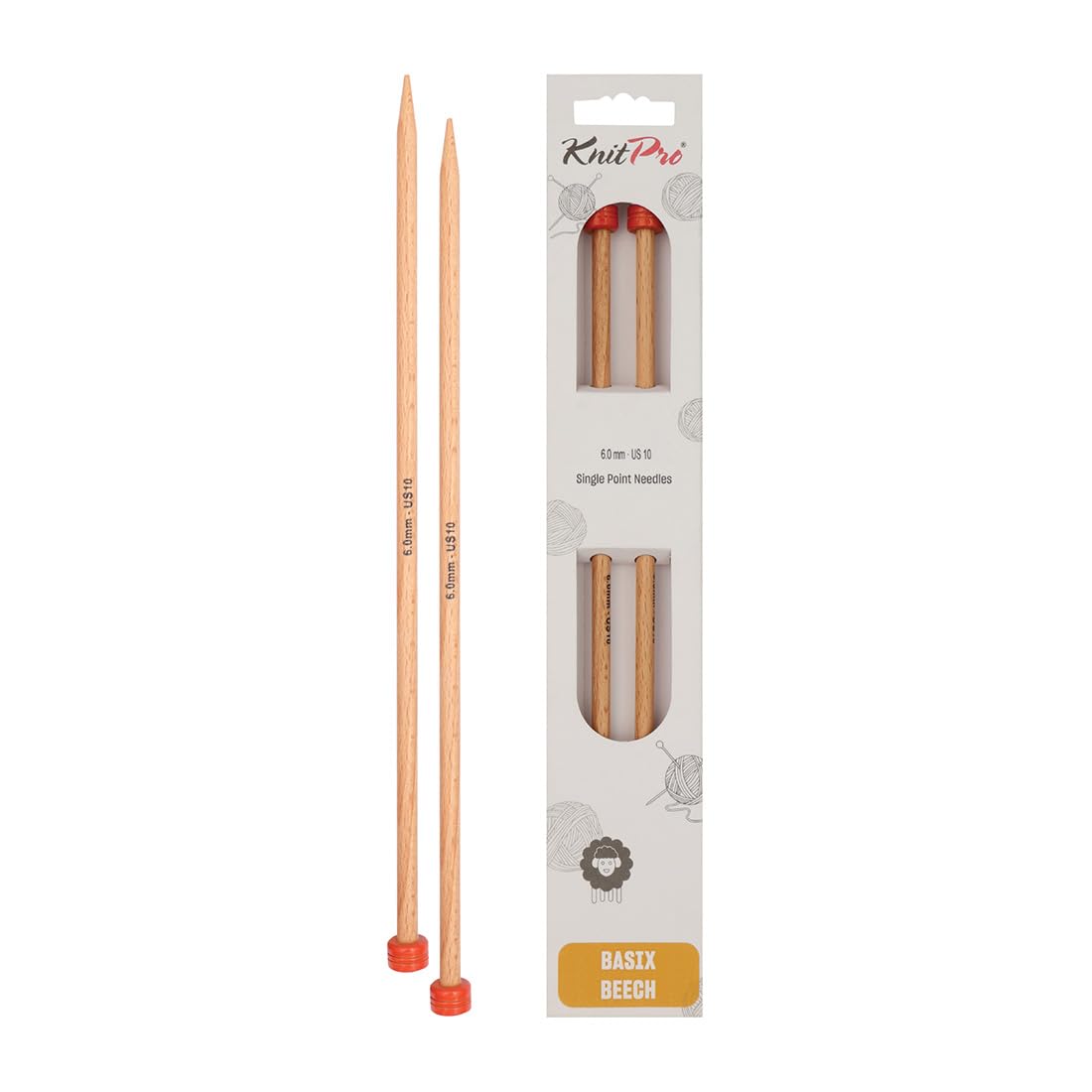 knitpro-basix-beech-jackennadeln-30-cm-5-5-mm-lange-stricknadeln-buchenholz image 8