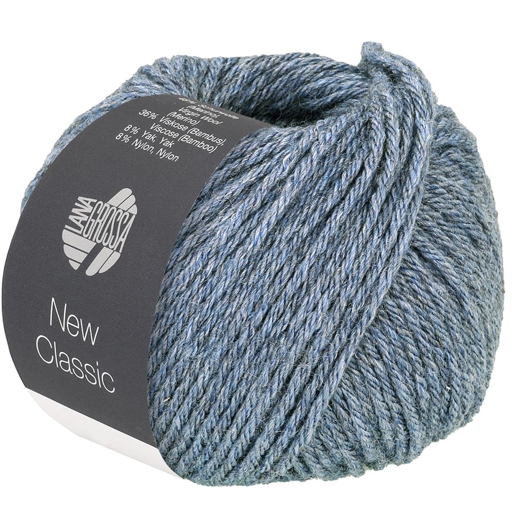 lana-grossa-new-classic-handstrickgarn-50g-schurwolle-bambus-yak-fb-5 image 1