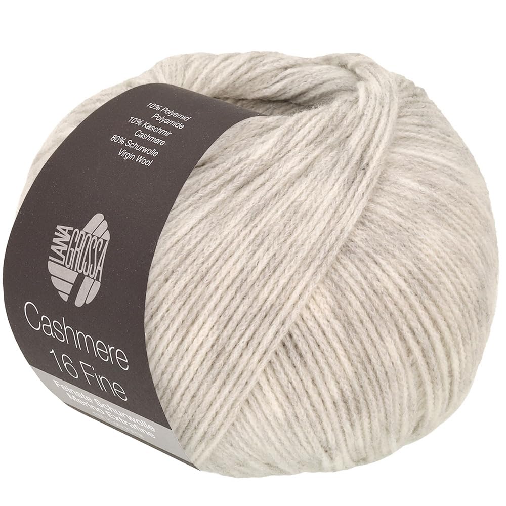 lana-grossa-cashmere-16-fine-handstrickgarn-50g-320m-fb-55-80-merino-extrafine-1 image 1