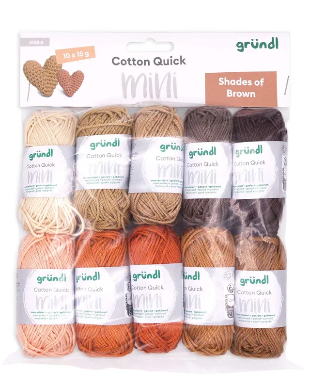 gr-ndl-cotton-quick-mini-shades-10-x-15-g-braun-baumwolle image 1
