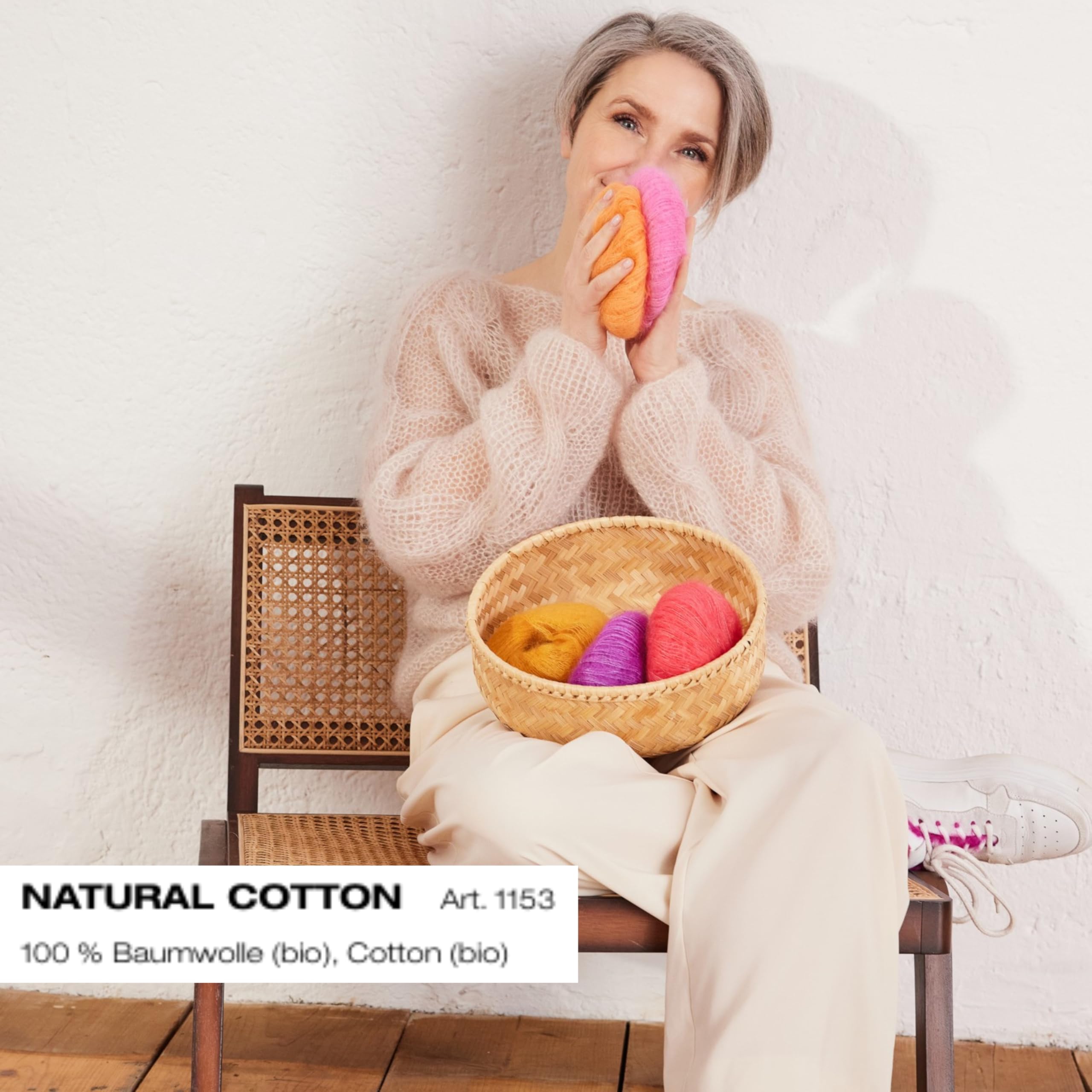 lana-grossa-natural-cotton-gots-bio-baumwollgarn-50g-80m-fb-18 image 2