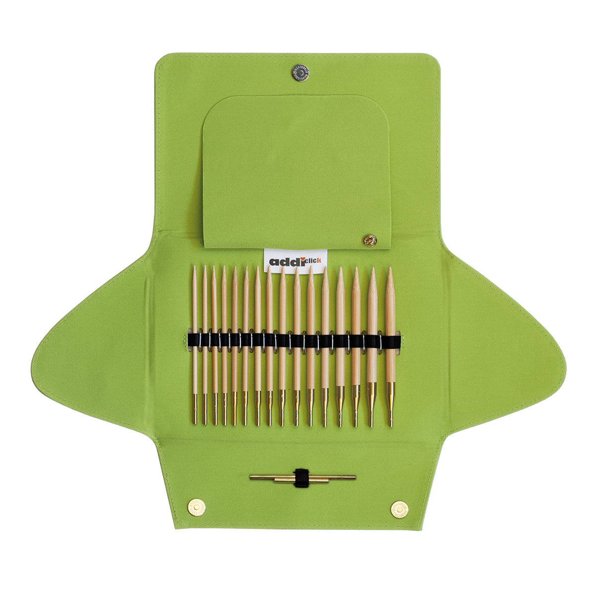 addi-addiclick-nature-bamboo-set-austauschbares-rundstricknadel-set-3-5-8-mm image 1