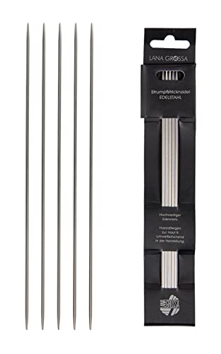 lana-grossa-strumpfstricknadel-edelstahl-20-cm-6-0-mm image 2