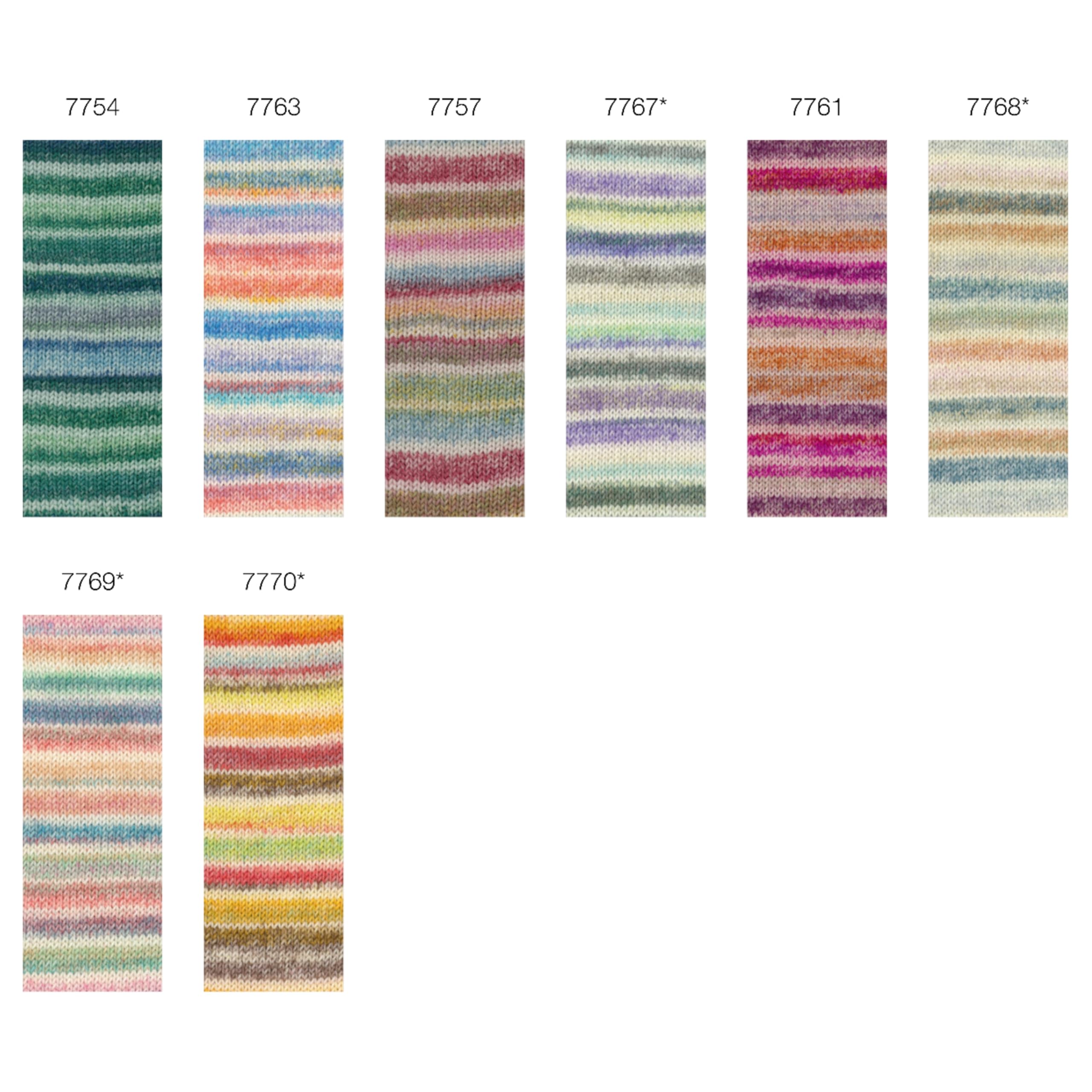 lana-grossa-cool-wool-4-socks-print-fb-7211-merino-sockengarn-100g-420m image 4