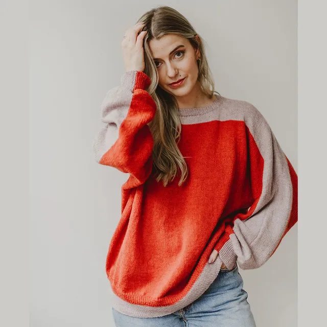 pascuali-alero-unisex-pullover-strickanleitung-zweifarbig image 1