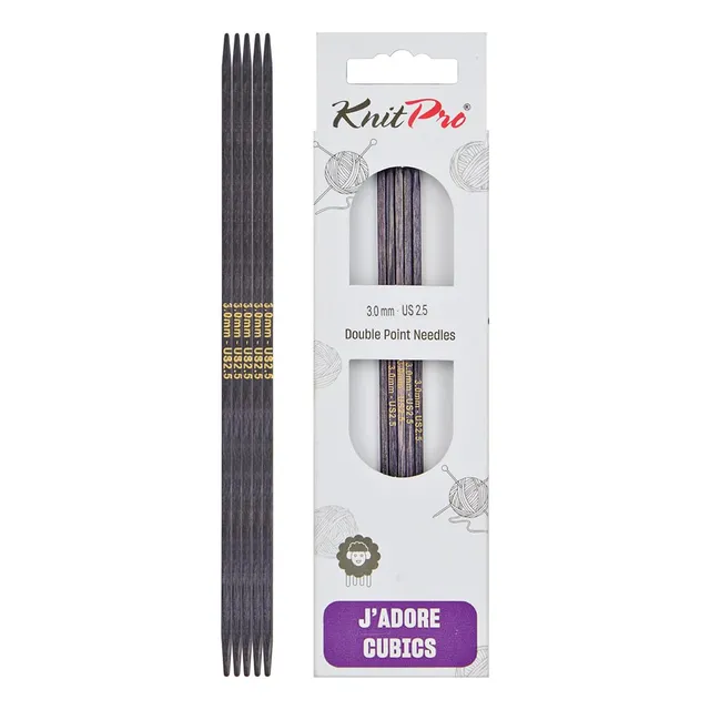 knitpro-j-adore-cubics-nadelspiel-15-cm-3-0-mm image 1
