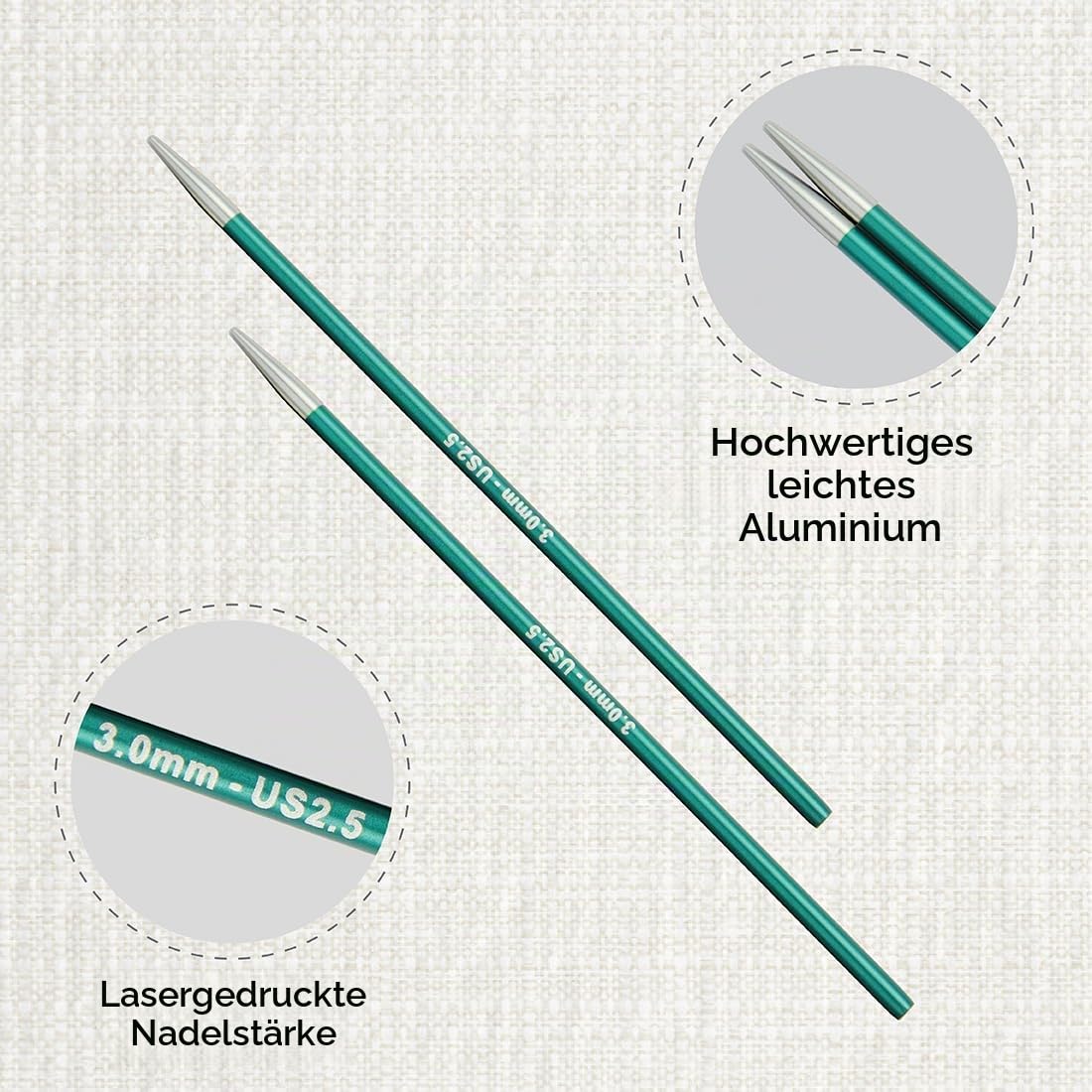 knitpro-zing-austauschbare-rundnadeln-5-13-cm-3-0-mm-aluminium-farbcodiert image 2